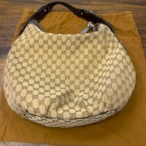 Large Gucci Horsebit Hobo